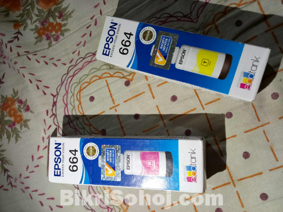 Epson colour printer toner 664